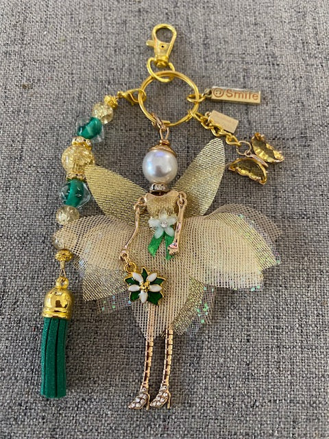 Doll - Purse Charm - Tooth Fairy Mary