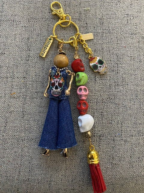 Doll - Purse Charm - Muertos Maria