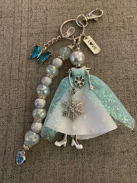 Doll - Purse Charm - Snow Queen Mia