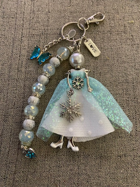 Doll - Purse Charm - Snow Queen Mia