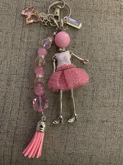 Doll - Purse Charm - Pretty in Pink