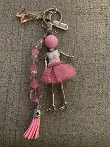 Doll - Purse Charm - Pretty in Pink