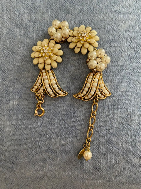 Vintage Fancy Pearl Brooch