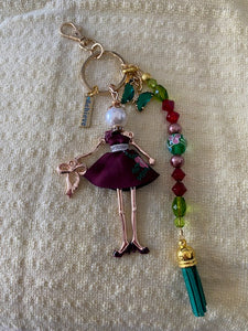 Doll - Purse Charm - Ready to Party Dolly