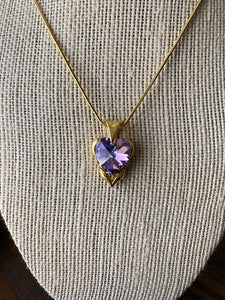 Vintage Purple Opal Essences Necklace