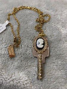 Whimsical Handcrafted Key Art Necklaces