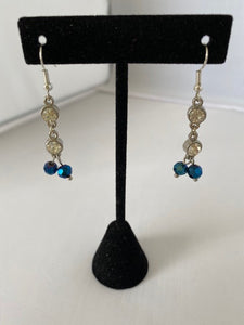 Going Out -Royal Blue w/Bling Earrings