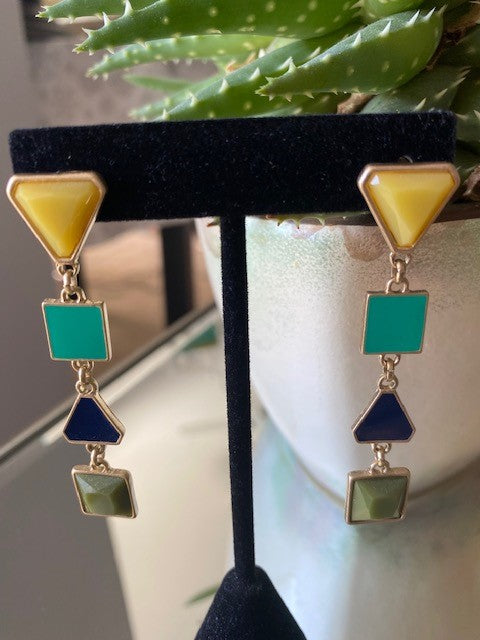 Summer Sunset - Dangle Earrings