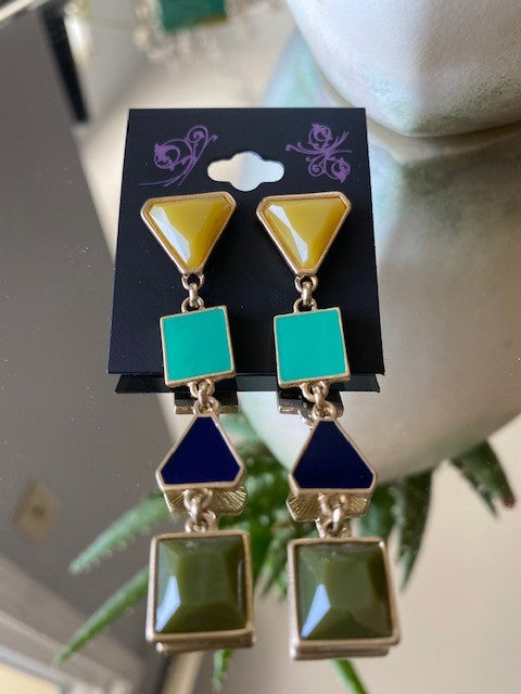 Summer Sunset - Dangle Earrings