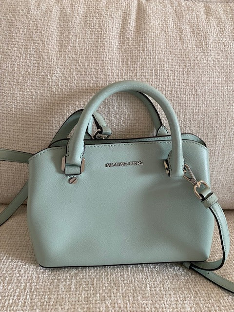 Michael Korr Mint Small Satchel