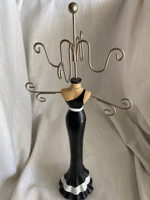 Vintage Evening Gown Necklace Stand