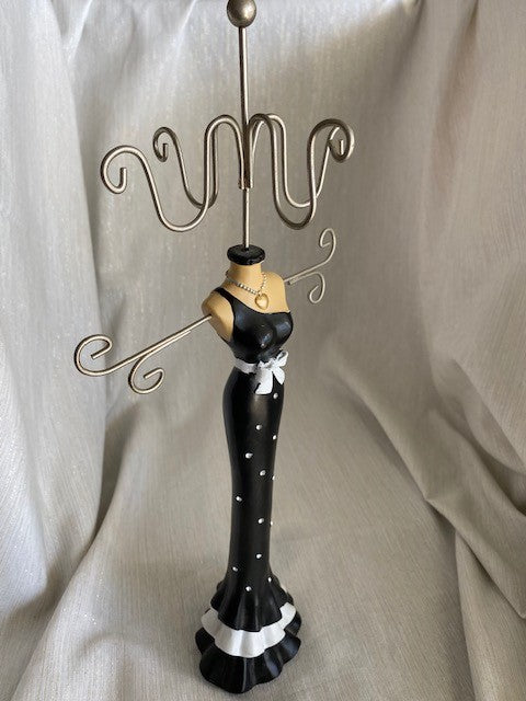 Vintage Evening Gown Necklace Stand