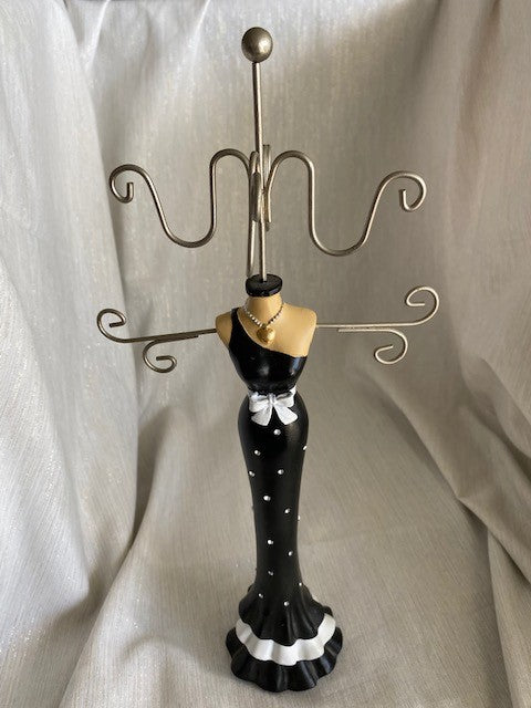 Vintage Evening Gown Necklace Stand