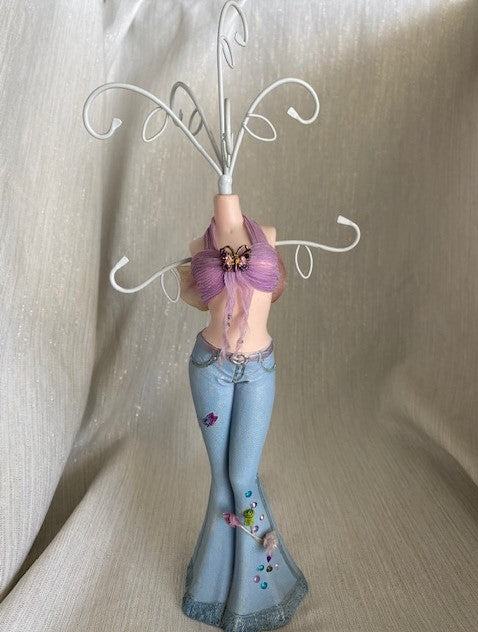 Flower Girl Necklace Stand